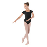 Malla Nena Danza Ballet Jazz Manga Corta 100% Lycra Premium 