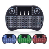 Controle Mini Teclado Universal Smart Tv Pc Netflix Sem Fio