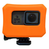 Funda Protectora Para Camara Gopro Hero 7 Flotante Naranja