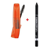 Rimmel Delineador Scandaleyes Kohol Wp + Mascara Pestañas