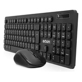 Kit Teclado E Mouse Sem Fio Pc Notebook Wireless Computador 