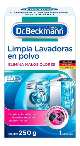 Limpiador De Lavadoras En Polvo Dr. Beckmann 250g