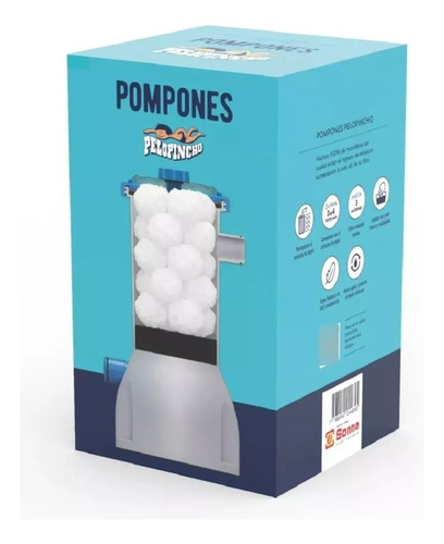 Pompones Filtrantes Pelopincho 1076