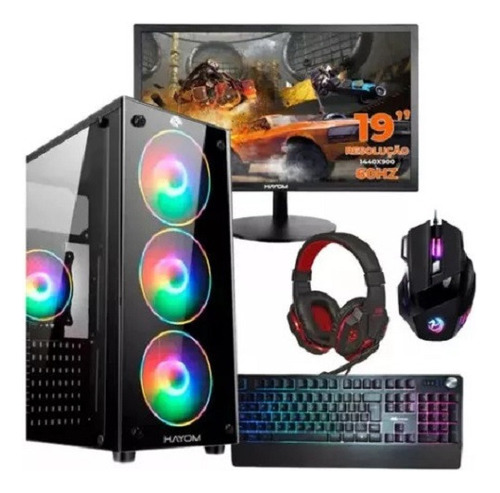 Pc Gamer Intel Core I5 16gb Ssd 480gb Veloz Potente Rapido