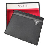 Cartera De Hombre Guess Negra 31go220120 Original