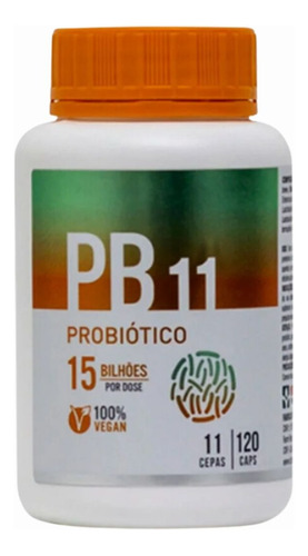 Pb11 Probiótico 120 Cápsulas - Vida Natural