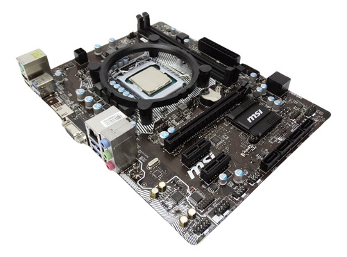 Placa Mãe Msi B150m Pro-vh Com Processador Intel I5-6400