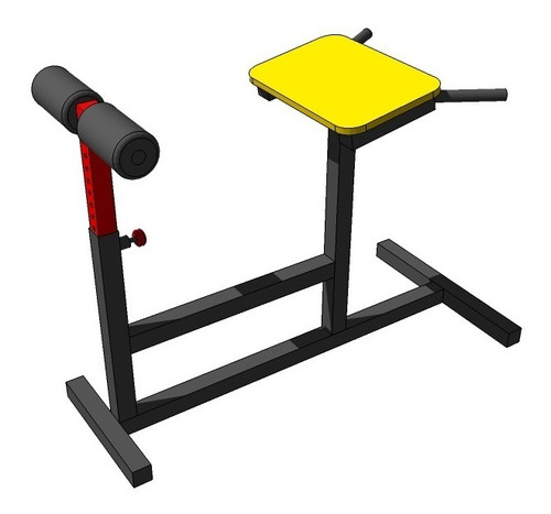 Planos Dibujos De Gimnasio Gym Lumbares Horizontal