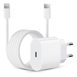 Cabo + Fonte Turbo Usb-c Para iPhone X Xr 11 12 13 14 Max