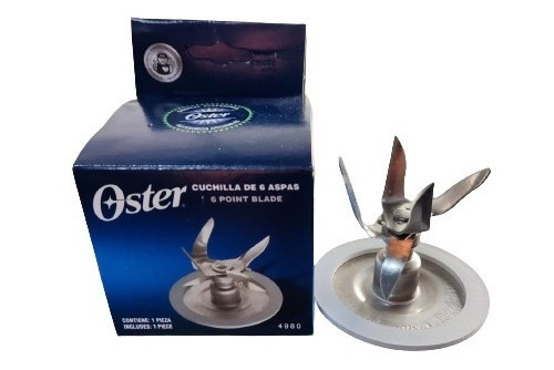 Cuchilla Original Oster Reversible De 6 Aspas