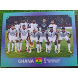 Laminas Album Qatar Equipo Ghana Elegir