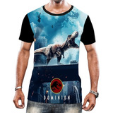 Camiseta Camisa Jurassic Park World Filme Dinossauro Alta 3