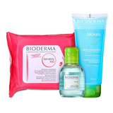 Kit Bioderma Sensibio Sébium H2o (3 Produtos)