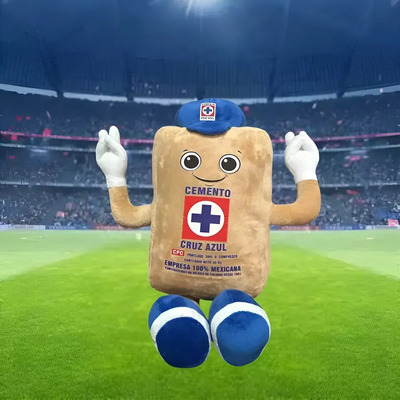 Costalito Azul Peluche Morterito - Cruz Azul Nude