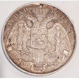 Medalla Plata 1891 Ciudad De Lima Peru 35 Mm