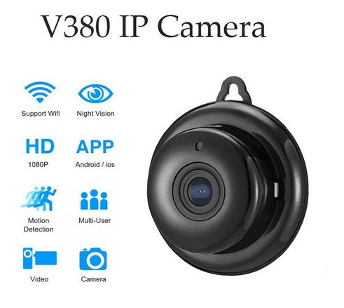 Câmera Ip Mini Câmera Wifi Hd 1080p Visão Noturna