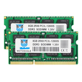 8gb Ddr3 Ddr3l-1600 Sodimm, Kit 16gb (2x8gb) Pc3l-s Ram 1600