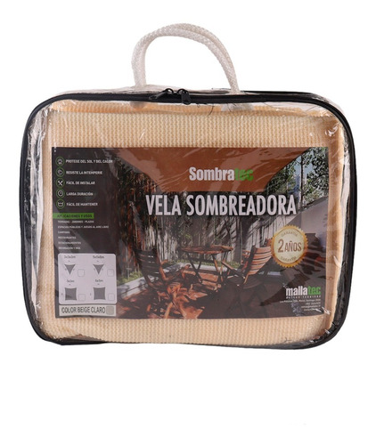 Vela Sombreadora Triangular 5x5x7