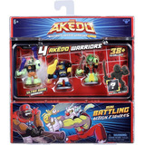 Muñecos Akedo Ultimate Arcade Warriors - 4 Figuras Cod.14250