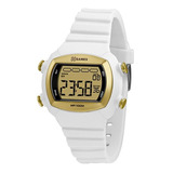 Relógio Pulso X-games Branco/dourado Xlppd054