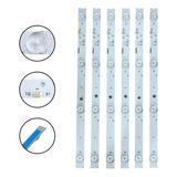 Kit 6 Barras De Led 40l2500 40l1500 Dl4053 Novo