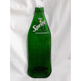 Deco - Botella Aplastada Sprite Vitrofusion 27cm P/ Colgar