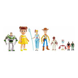 Toy Story 4 Tienda De Antigüedades 8 Figuras Articuladas Ofe