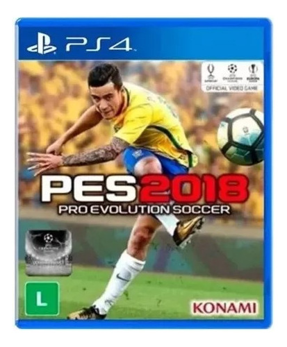 Pes Pro Evolution Soccer 2018 Ps4 Midia Fisica Original Sony