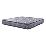 Colchon 160x190 Purple Firm Pro Doble Pillow Alta Densidad Color Azul Acero