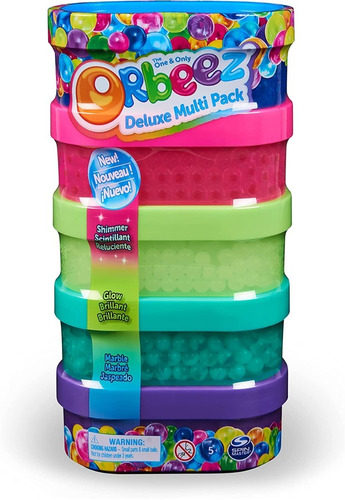 Orbeez 2000 Mega Set Bolitas De Hidrogel Fluo 6064694 Srj