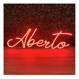 Painel Neon Led Aberto 59x21cm