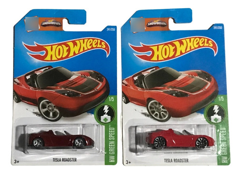 Tesla Roadster Super Treasure Hunt Llantas De Goma