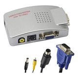 Gintooyun Adaptador Vga A Rca, Vga Compuesto A Video, Conver