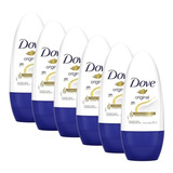Kit 6 Desodorantes Dove Roll On Original 50ml