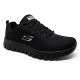 Tenis Skechers Para Mujer Memory Foam Ligeros Deportivos 