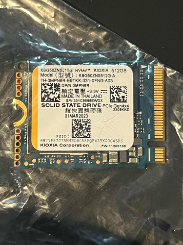 Disco Duro Ssd M.2 Nvme 2230 Gen 4x4