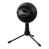 Micrófono Blue Snowball Series Snowball Ice Cardioide Negro