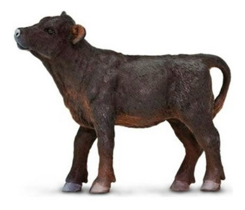 Figura Safari Ltd - Bezerro Black Angus - 7cm Comprimento