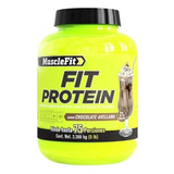 Proteina Musclefit Fit Protein 5lb 75 Servicios Sabor Café Caramelo