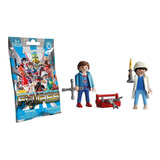 Figura Playmobil Mecanico Sobre Serie 15 Niños 70025