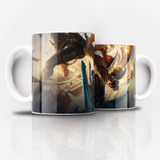 Tazón Taza Personalizada Akshan League Of Legends (skins)