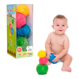 Brinquedo De Empilhar Bebê - Fazendinha - Bda Toyster