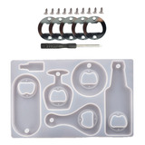 Kit De Moldes De Resina De Cristal Con Forma De Sacacorchos