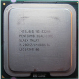 Processador Intel Pentium Dual Core E2200 2,20ghz 775 (8039)