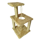 Arranhador Para Gatos Top 3 Bases Brinquedos Pet Com Sisal