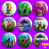 Bottons Fortnite - Kit Com 10 Broches Broche Botton