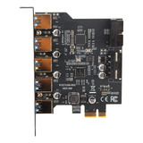 Tarjeta Pci-e A Usb 3.0 De 5 Puertos, Expansión Pci Express