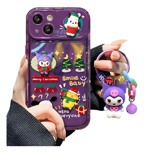 2 X Fundas Protectoras Para Teléfono Con Colgante Kurumi