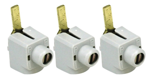 3 Conector Genérico 50mm² Frontal Barramento Steck Scf200