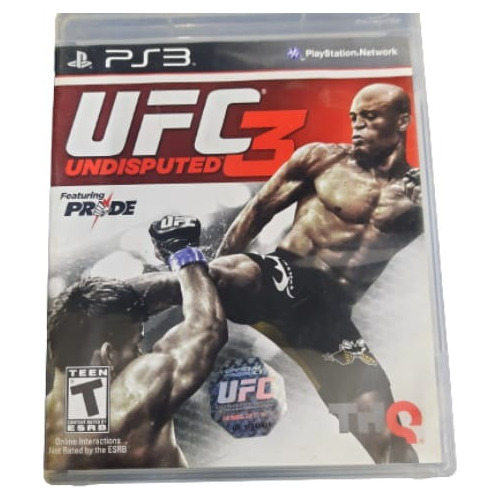Ufc Undisputed 3 Playstat Netwok Ps3